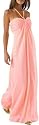 Langes elegantes Abendkleid, Farbe rosa von Astrapahl