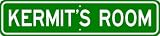 KERMIT ROOM SIGN - Personalized Gift Boy or Girl, Aluminum