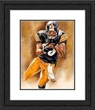 Framed Large Hines Ward Pittsburgh Steelers Giclee #1