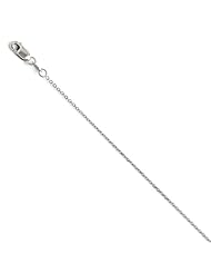 14k White gold Leslies Link