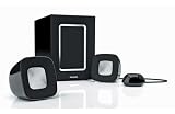 Produkt-Bild: Philips SPA 2360 2.1 Multimedia Lautsprechersystem (44 Watt PMPO) silber/schwarz