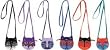 Laurel Burch Assorted Mini Crossbody Bag W/Zipper Top 6 1/2"X6" Assorted Feline Faces LB4460
