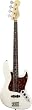 Fender American Standard Jazz Bass&reg;, Olympic White, Rosewood Fretboard