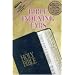 Bible Tab: Mini Clear Tab W/Gold Center Strip & Black Lettering