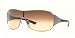 Ray-Ban RB 3321 041/13 Satin Gunmetal HIGHSTREET AVIATOR Sunglasses with APX Brown Fade Lenses