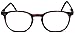In Style Eyes Wall Street Reading Glasses - Full-Rimmed, Classic Oval Frame with Metal Spring Hinges - Non-Polarized Lens