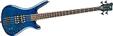 Warwick Corvette $$ Double Buck 4-String Bass, Ocean Blue