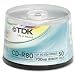 TDK CDR-80 52x 50pk Cakebox  from TDK