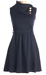 Polyester/Rayon/Spandex Sleeveless Spring Winter Vintage Above the Knee Shift  Dress