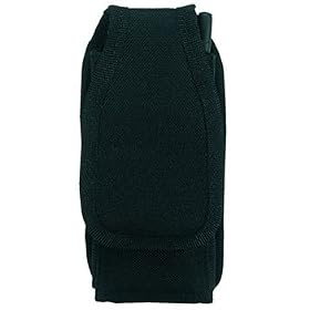 Custom Leathercraft 5125 Black Cell Phone Holder by Custom Leather Craft
