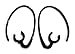 2 Black Earhooks for Jabra BT2090 BT2080 BT2070 BT2050 BT2040 BT2010 BT8040 BT4010 BT3010 BT4051 Wireless Bluetooth Headset Ear Hook Loop Clip Earhook Hooks Loops Clips Earloop Earclip Earloops Earclip Replacement Part Parts  : image
