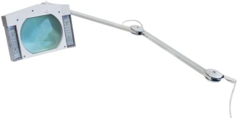 Ultra-Efficient 90 LED Magnifier Lamp - Adjustable Arm - 5" Lens