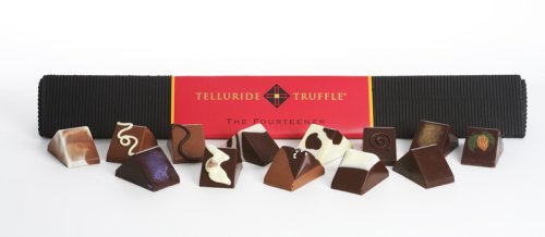 Nearly One Pound of Beligian Chocolate Truffles Handmade by Telluride Truffle of Telluride, Colorado