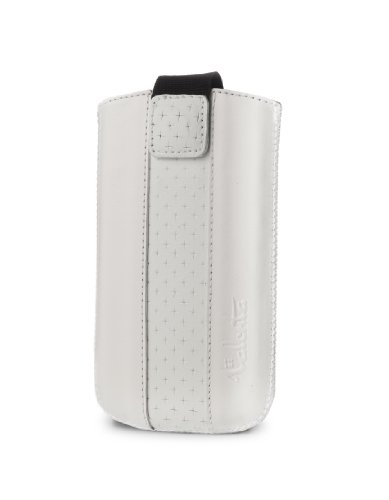 Valenta Pocket Perfo Handytasche f&uuml;r Apple iPhone wei&szlig; Preisvergleich