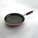 NapaStyle Porcelain Nonstick Aluminum 8-Inch Skillet Terra Cotta