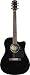 Fender CD-140SCE Dreadnought Acoustic Electric Guitar-Black