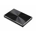 SuperSlimHD Aluminum 2.5" SATA USB Hard Drive Caddy Enclosure - SuperSlim Metal Design Only 1cm Thick / Smallest Design Available Today - Supports UpTo 1.5TB HDD - Blue SMD Light For Power/Busy - Lovely Sleek Spiral Aluminum Finish - Screwless Design - 1 Year Warranty - Next Day Delivery