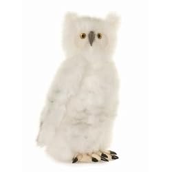 Snow Owl with Moving Head 16" H