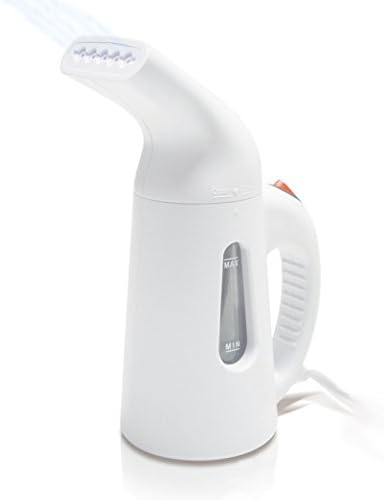 Garment Steamer, Almatess 850 Watt Portable Household Steamer / Mini Travel Garment Steamer / Handheld Steamer / Fabric Steamer / Clothes Ironing Steamer for Home, Travel (White)
