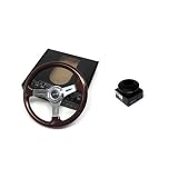 05-08 Ford Mustang NRG 350MM Classic Wood Steering Wheel + Hub Adapter Black by NRG Innovations