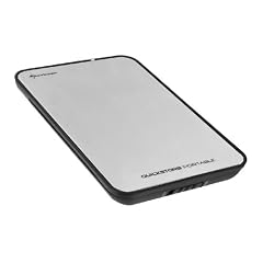 Sharkoon Quickstore Portable extern Festplatte Geh�use SATA 6,4 cm ( 2,5 Zoll) USB 3.0 silber