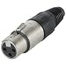 Neutrik NC3FX Female Cable End XLR Nickel/Silver