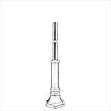 IMAGE OF Standard D 14 ft. Tall Poles Finish: Architectural Bronze