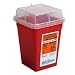 SHARPS CONTAINER BIOHAZARD NEEDLE DISPOSAL 1 QT SIZE