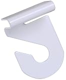 Stanley Hardware 2-Inch Suspended Ceiling Hook, White #V2669