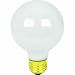 Feit Electric 60G25/W/MP-130 60-Watt G25 Globe Bulb, White, 6 Pack
