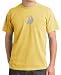 YIN YANG Yoga Martial Arts Meditation Adult Pigment Dyed T-shirt Tee Shirt - Honey Color