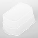 Flash Bounce Light Diffuser for Canon 580EX II 580EXII flash speedlite