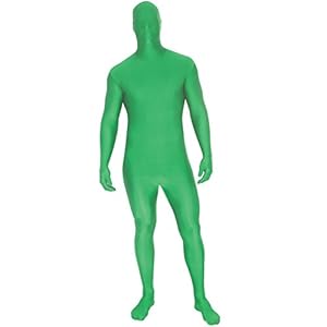 Green Msuit Fancy Dress Costume - size Xlarge - 5