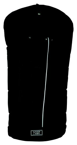 Eckert 25.8999/11 - Winter Outdoor Fu&szlig;sack Professional, Farbe: schwarz/schwarz