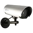 SVAT ISC200 Outdoor Imitation Dummy Security Camera with Flashing LED & Waterproof Steel Housing