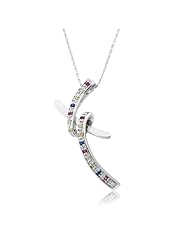 Dancing With Joy Necklace In Silver