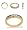 .25 CT Diamond Band Womens 10K White Gold Ring Size 7.5