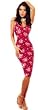 1/2 Off Now on MEDIUM Wow him as His Aloha or South Pacific Sweetie in this Floral printed Lycra Net Knee Length Chemise