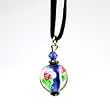 Murano Glass Pendant - Ashley Blue
