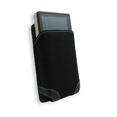 Electronics: Incipio Vertigo Canvas Holster Case for Zune 80/120 GB  Black 