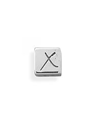 MMA Silver - Oxidized x Cube Bead