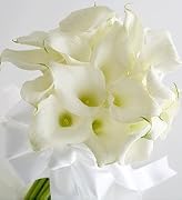 Floral Flowers - Miniature Calla Lily Bride's Bouquet