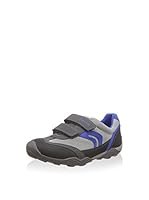 Geox Zapatillas Jr Arno B (Gris / Azul)