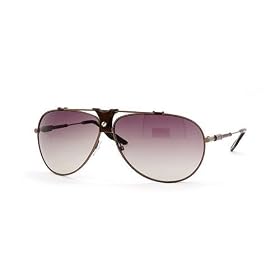 DIESEL RINA/P/S, RINA PS GOBYY SAND SEMI MATTE BROWN METAL BROWN GRADIENT LENS SUNGLASSES SHADES