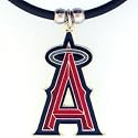 Los Angeles Angels Logo Pendant Necklace - MLB Baseball Fan Shop Sports Team Merchandise