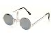 Sports : Neo 60's John Lennon Brille silber verspiegelt mit Brillen Beutel