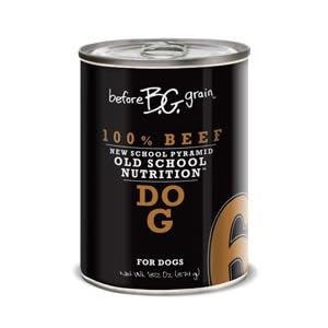 Before Grain Beef Formula Canned Dog Food ''6''