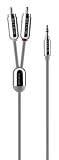 Belkin Y Adapter Cable for Apple iPhone 3.5mm Plug/2-RCA Plugs (10ft)