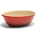 Le Creuset Stoneware Large 3-1/2-Quart Oval Serving Bowl, Cherry