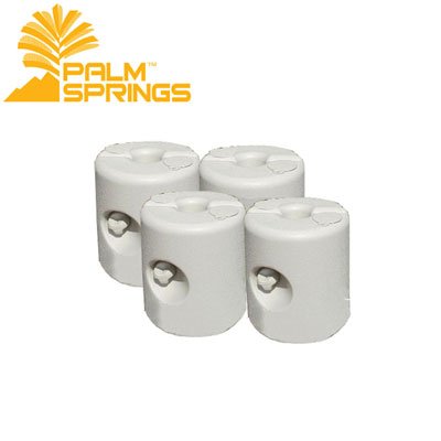 Palm Springs 4 Pack of fillable weighted feet for tent or gazebo